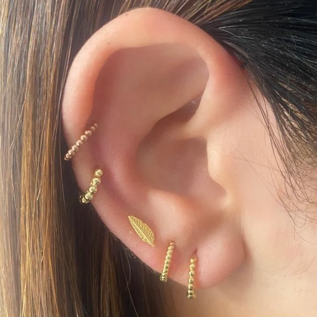 Faith Stud Earring in Silver - Image 3